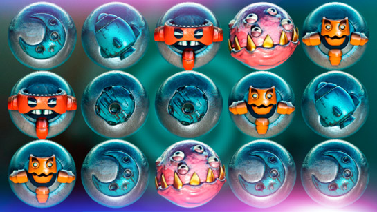 символы в cosmic fortune